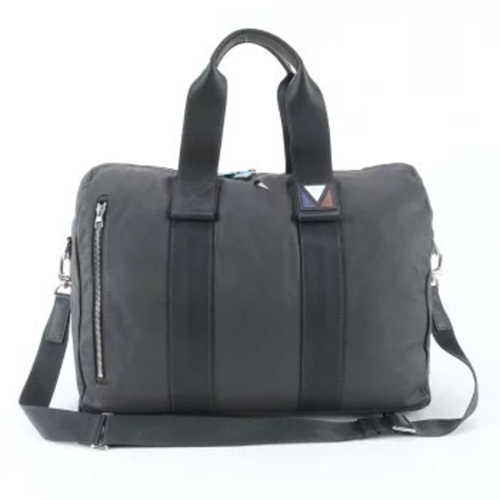 Louis Vuitton Start Leather Boston Bag Trips Crossbody Bag Blue Gray